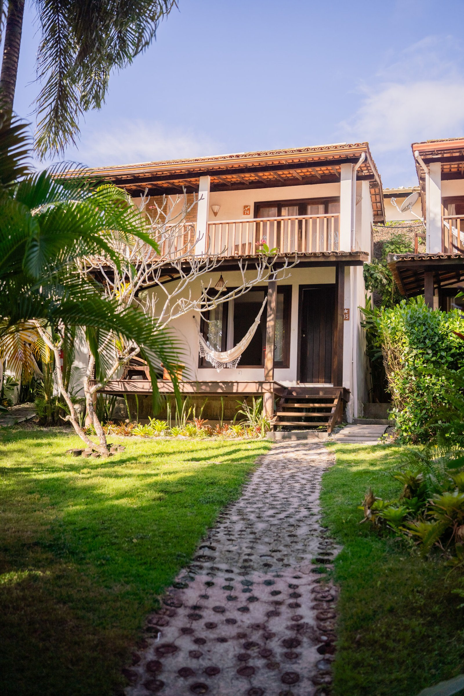 Jardins e áreas da Paraíso